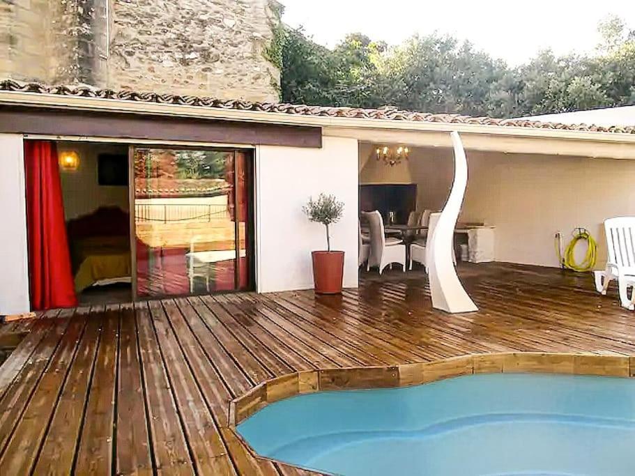 Gite En Provence Proche Avignon Sauveterre  Exterior foto